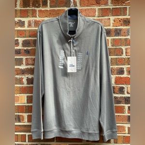 Johnnie-o men’s 1/4 zip Prima Cotton. West Coast Prep.